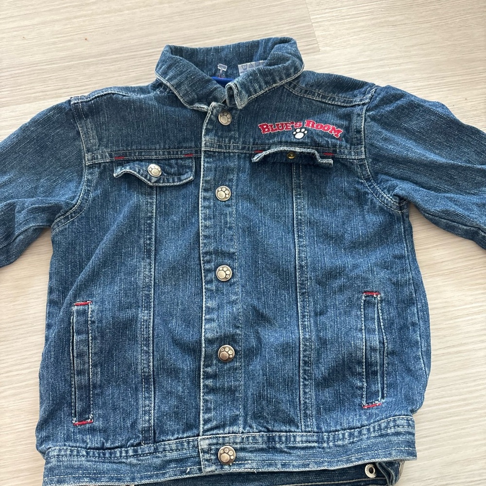 Vintage kids blue clues Jean jacket 4t